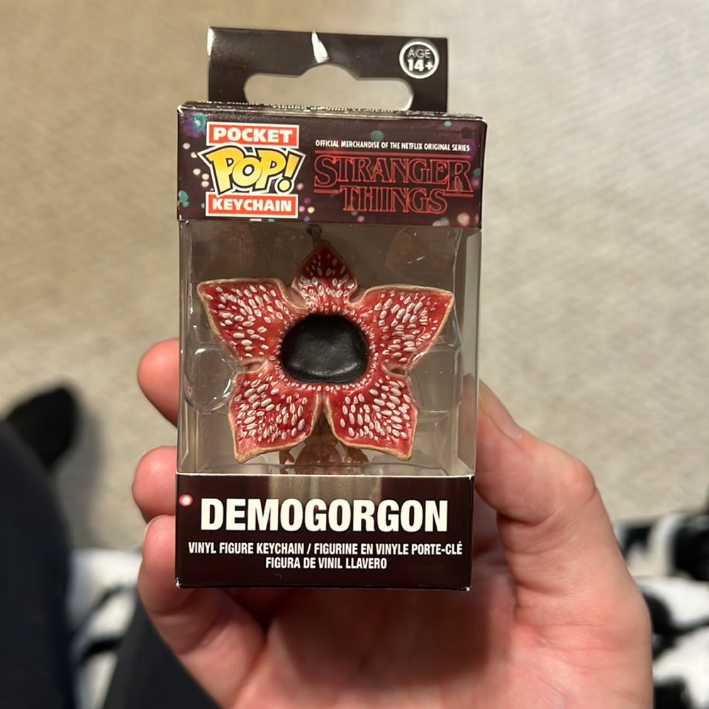 Demogorgon Funko pop keychain